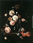 Cornelis De Heem Canvas Paintings - Flower Still-Life